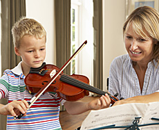 Geige, Violine lernen in der Musikschule Tempelhof